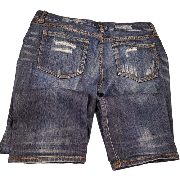 Refuge Jeans Womens Size 5 Style 2B-3623BBlue Distressed 5 Pocket Cotton Spandex - Picture 9 of 16